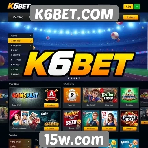 Acessibilidade e usabilidade do site K6BET.COM
